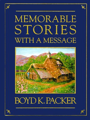 cover image of Memorable Stories with a Message